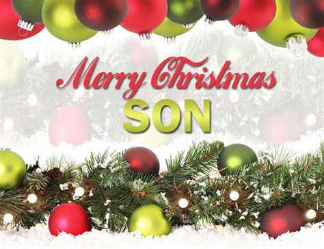 Merry Christmas Son Pictures, Photos, and Images for Facebook, Tumblr ...