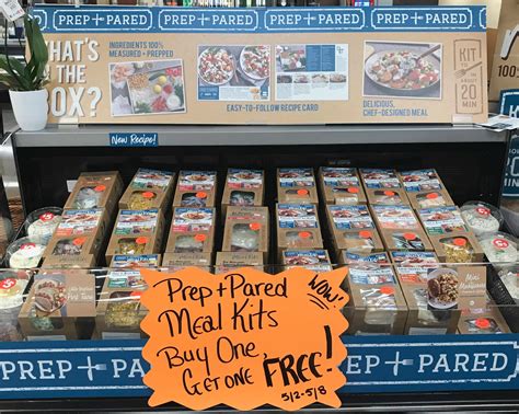 Prep+Pared Meal Kits BOGO at Kroger ONE WEEK ONLY (pay as low as $7.00 ...