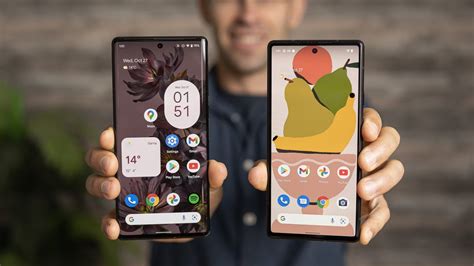 Google Pixel 6 vs Pixel 6 Pro - PhoneArena