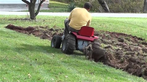 Plowing our first garden | Doovi