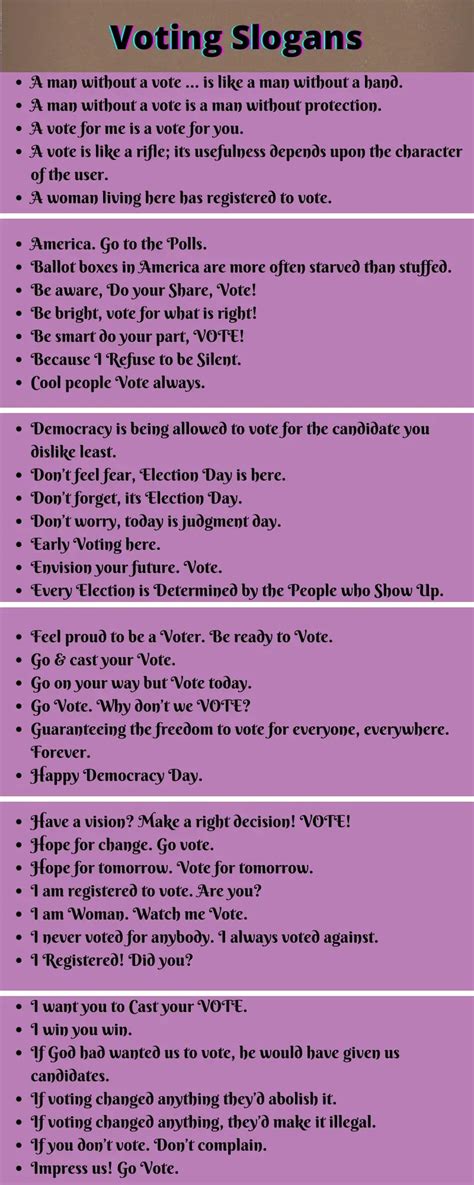 Voting Slogans: 200+ Creative and Catchy Voting Slogans