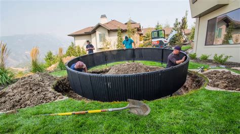 Timelapse of In-Ground Trampoline Installation - YouTube