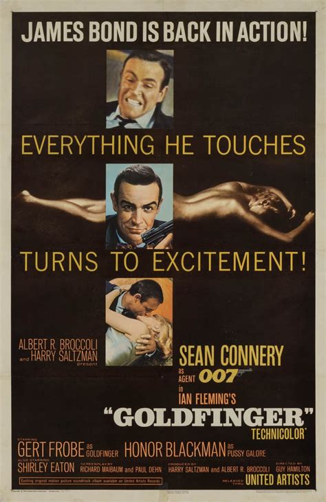 Marquee Poster | Goldfinger 1964 US 1-sheet