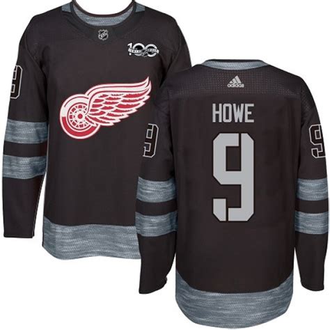 Men's Gordie Howe Detroit Red Wings Adidas 1917- 100th Anniversary ...