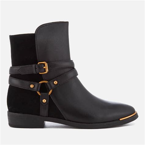 Lyst - Ugg Women's Kelby Leather Ankle Boots in Black