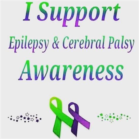 I support Epilepsy and Cerebral Palsy awareness 💜 💚 Cp Awareness, Cerebral Palsy Awareness ...