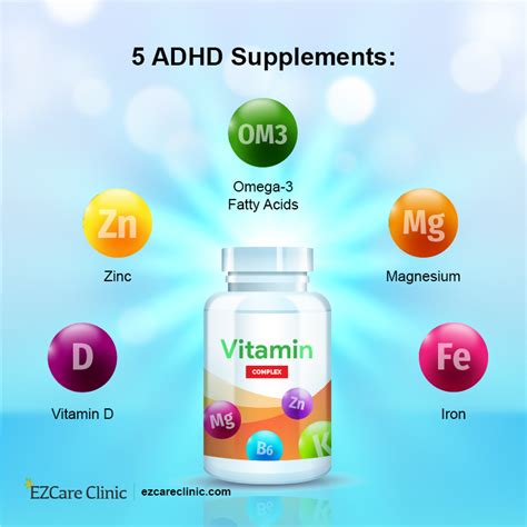 ADHD Vitamins: Are ADHD Supplements Effective? - EZCare Clinic