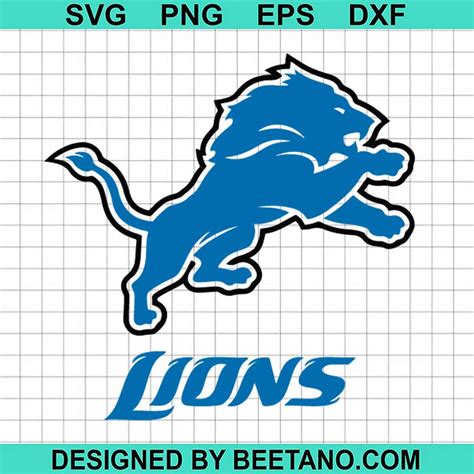 Detroit Lions logo SVG, Detroit Lions SVG, Football SVG