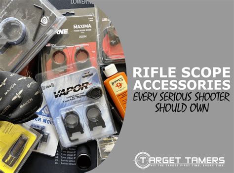 Rifle Scope Accessories Every Serious Shooter Should Own!