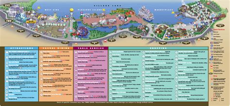 Downtown Disney Map September 2011 - Photo 1 of 1