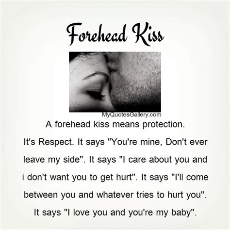 Forehead Kiss Quotes. QuotesGram