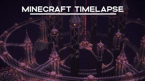 END HUB BUILD [Minecraft Timelapse] 8 Hours in 10 Minutes - YouTube