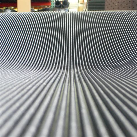 Ribbed Rubber Matting | Anti-Slip - The Rubber Company