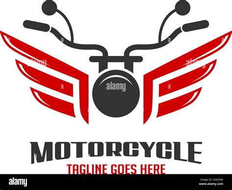 motorcycle and wing logo your company Stock Vector Image & Art - Alamy