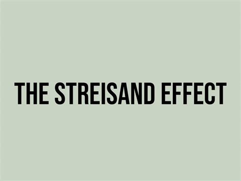 What Does The Streisand Effect Mean? - Meaning, Uses and More - FluentSlang