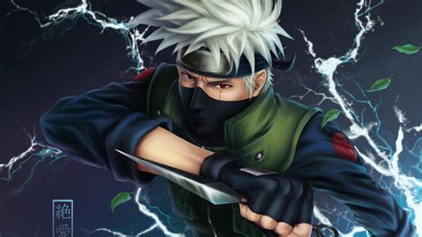 Download wallpaper 1920x1080 kakashi hatake, anime, artwork, full hd ...