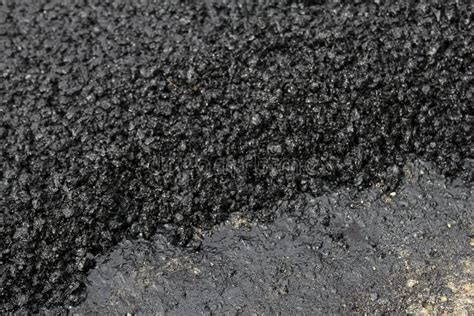 Close-up of Tar Used in Road Construction Stock Photo - Image of road ...