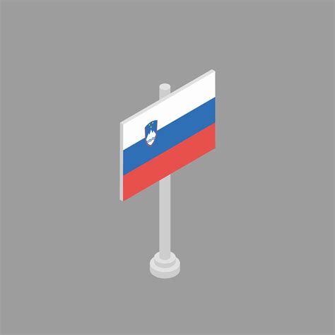 Illustration of Slovenia flag Template 13369190 Vector Art at Vecteezy