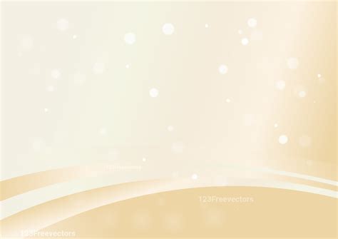 Wavy Beige Gradient Background