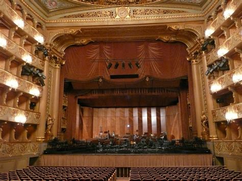 Vista do palco - Teatro Nacional de São Carlos, Lisboa. Theatres ...