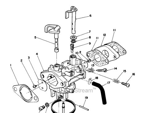 Murray Lawn Mower Carburetor Diagram - General Wiring Diagram