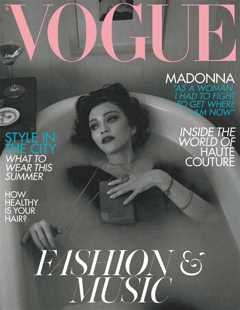 Madonna - Vogue UK June 2019 • CelebMafia