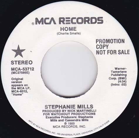 Stephanie Mills – Home (1989, Vinyl) - Discogs