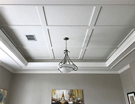 Diy Coffered Ceiling: A Step-By-Step Guide - Ceiling Ideas