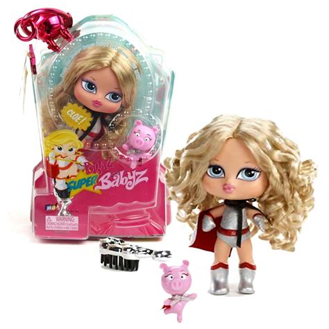 MGA Entertainment Bratz Super Babyz Series 5 Inch Doll - CLOE with Sidekick Angel The Super Pig ...