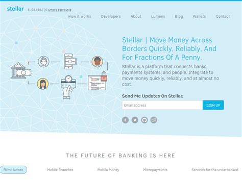 Stellar: Stellar enables you to send money to anyone in the world, for free, instantly, in any ...