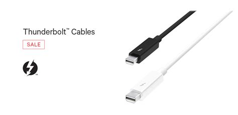 Thunderbolt™ Cable - Top Performance - 0.5m 1.5ft