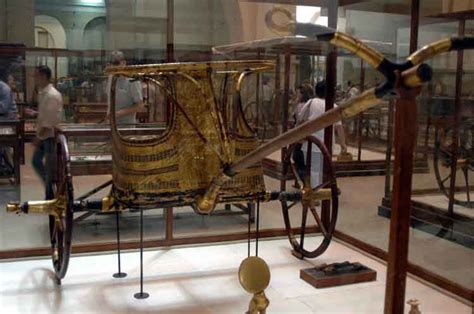 Ancient Egypt and Archaeology Web Site - tutankhamun's chariot 2