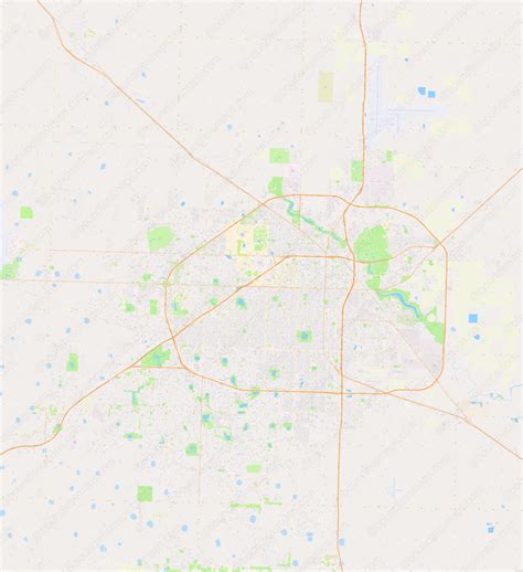 Lubbock Vector Map - Modern Atlas (AI,PDF) | Boundless Maps