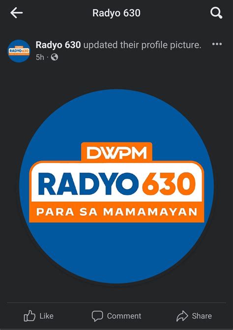 The official logo, branding and slogan of DWPM Radyo 630. : r/Philippines