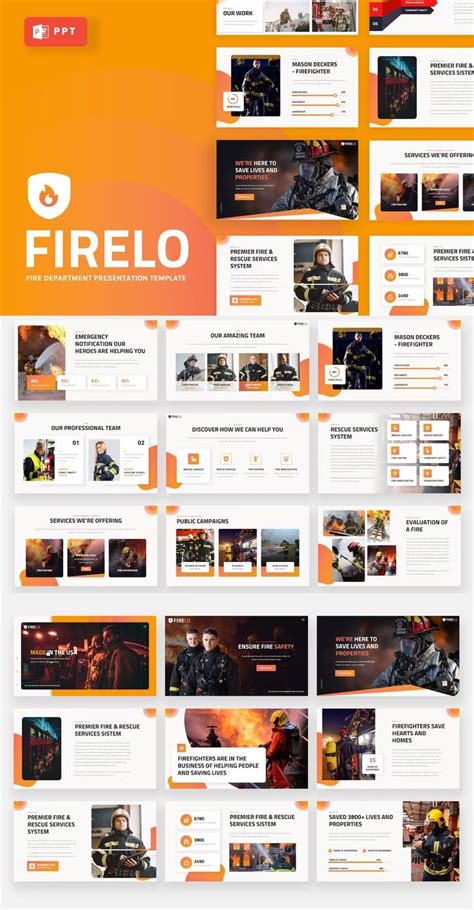 Fire Department Powerpoint Presentation Template | Business ...