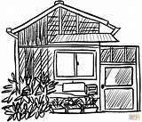 Farm House coloring Page  Free Printable Coloring Pages sketch template
