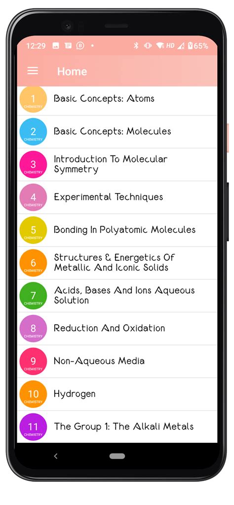 Inorganic Chemistry for Android - Download