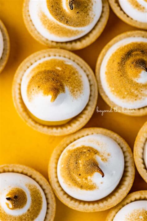 Mini Lemon Meringue Pies - Beyond the Butter