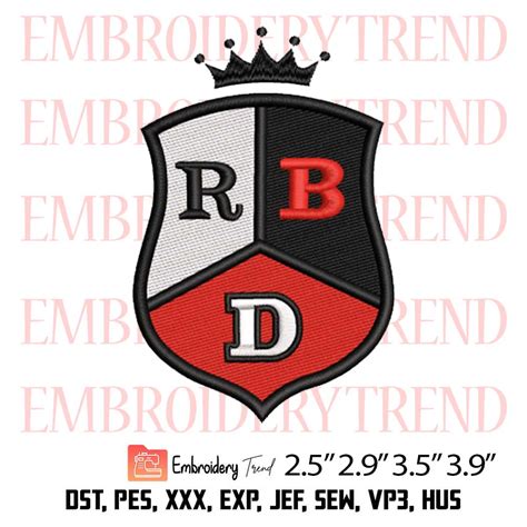 RBD Logo Embroidery Design – Rebelde World Tour Embroidery Digitizing File