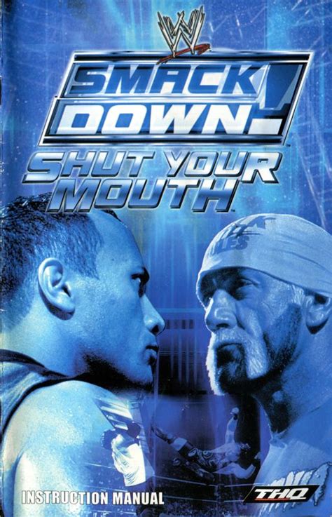 WWE Smackdown! Shut Your Mouth cover or packaging material - MobyGames