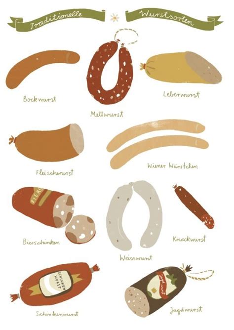 TRADITIONAL GERMAN SAUSAGES #sausagefest2014 Bavarian Recipes, Bavarian Food, Bbq World, German ...