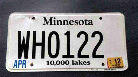 Minnesota DUI Plates: Whiskey Plates – Davidazizipersonalinjury