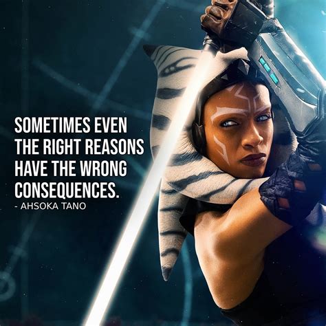 60+ Best 'Ahsoka (2023)' Quotes (Star Wars Series) | Scattered Quotes