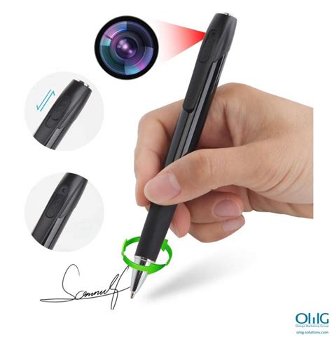 SPY339 - OMG Spy Pen with Hidden Camera & Voice Recorder | OMG Solutions