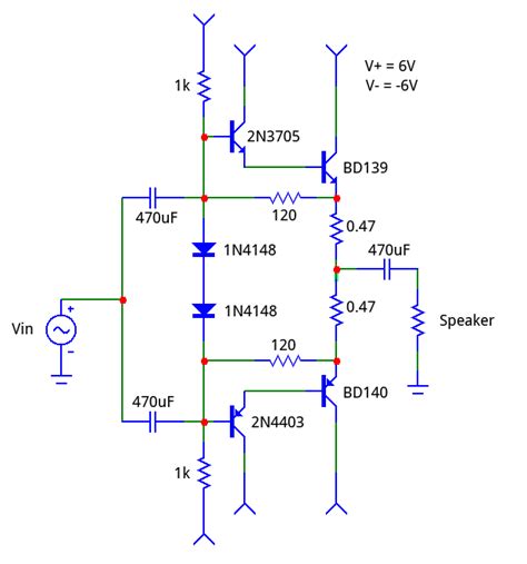 Class AB amplifier circuit not working correctly - Page 1