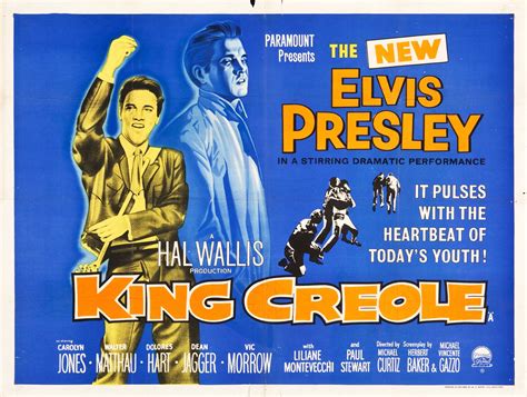 King Creole (Paramount, 1958). British Quad (30" X 40").. ... Movie | Lot #86372 | Heritage ...