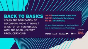 Back To Basics | The Foundations of Home Audio Recording - Creative ...