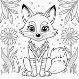 Cheerful Garden Scene With Smiling Flowers Coloring Book Page  Playground sketch template