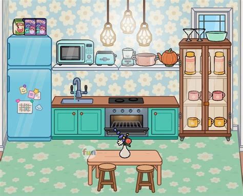 Generic Kitchen in 2021 | Adorable homes game, Toca boca life, Vintage room