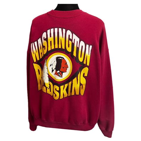 Vintage Washington Redskins Sweatshirt 1990s NFL... - Depop